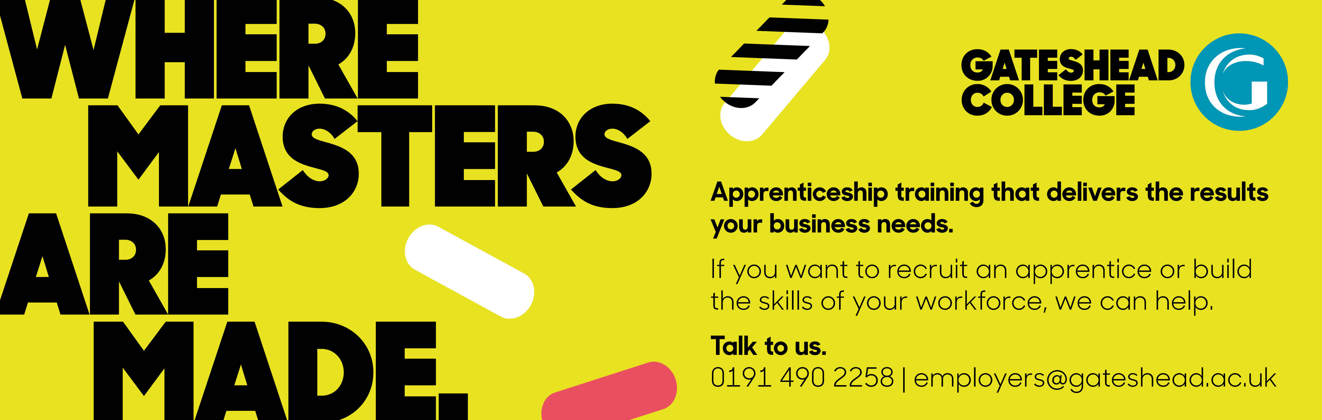 Gateshead College - IF advert 2024