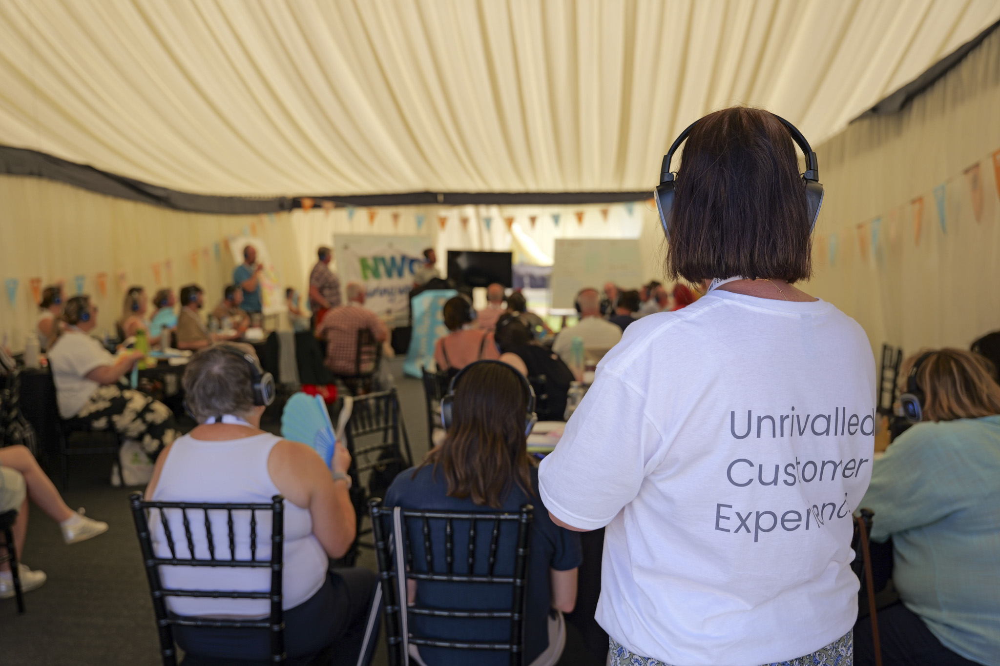 Innovation Festival 2026 - sprint tent of delegates